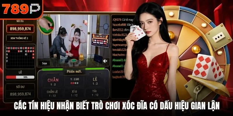 Các tín hiệu nhận biết trò chơi xóc đĩa có dấu hiệu gian lận