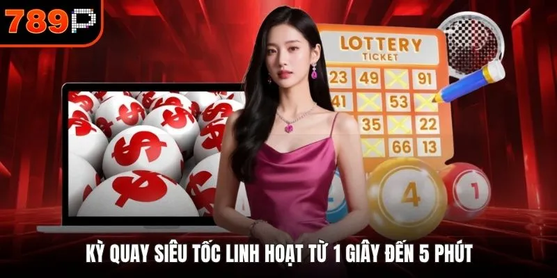 Kỳ quay siêu tốc linh hoạt từ 1 giây đến 5 phút